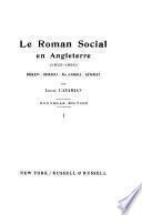 Le roman social en Angleterre, 1830-1850