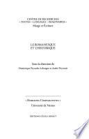 Le romanesque et l'historique