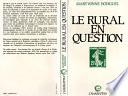 Le rural en question