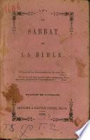 Le Sabbat de la Bible