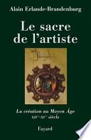Le sacre de l'artiste