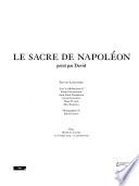 Le sacre de Napoléon, peint par David