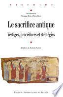 Le sacrifice antique