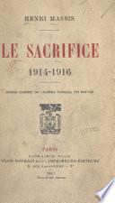 Le sacrifice