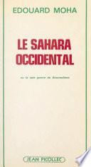 Le Sahara occidental