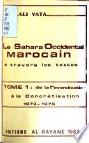 Le Sahara occidental marocain