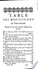 Le Saint Évangile de Jesus-Christ, expliqué en méditations pour chaque jour de l'année selon l'ordre de l'eglesie; augmenté des méditations, pour les Fêtes de Notre-Dame, pour la Fête & Neuvaine de Saint François Xavier