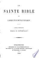 Le Sainte Bible