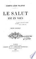 Le salut est en vous
