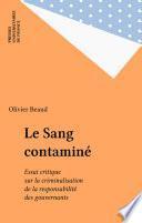 Le Sang contaminé
