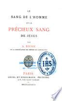 Le sang de l'homme et le précieux sang de Jésus