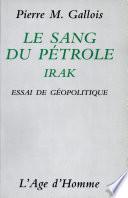 Le sang du pétrole