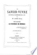 Le savoir-vivre en toutes les circonstances de la vie