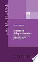 Le scandale de la pensée sociale