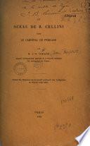Le Sceau de B. Cellini pour le cardinal de Ferrare