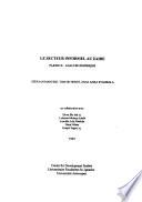 Le secteur informel au Zaire: Analyse empirique