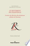 Le sentiment de l'existence