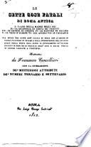Le Sette cose fatali di Roma antica ... Una delle tre altre cose fatali di Troia ... Con la spiegazione de' misteriosi attributi de' numeri ternario e settenario
