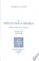 Le siècle des lumières: 1764-1766