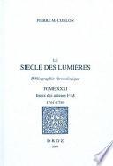 Le Siècle des Lumières