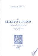 Le siècle des lumières