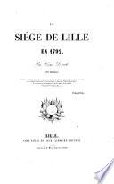 Le siège de Lille en 1792