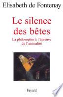 Le silence des bêtes