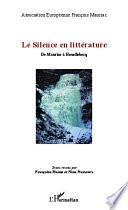 Le silence en littérature
