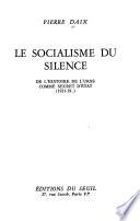 Le socialisme du silence