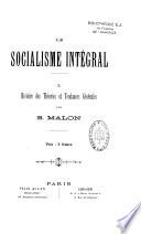 Le socialisme intégral
