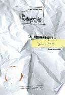 le Sociographe n°18 : Histoire d'écrire (1). Penser à écrire, écrire pour penser
