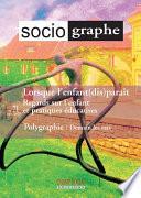 Le Sociographe n°71. Lorsque l'enfant (dis)paraît.