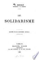Le solidarisme