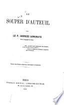 Le souper d'Auteuil