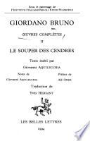 Le souper des cendres