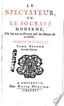 Le spectateur, ou le Socrate moderne,