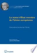 Le statut d'État membre de l'Union européenne