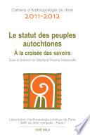 Le statut des peuples autochtones