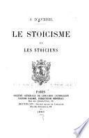 Le stoïcisme et les stoïciens