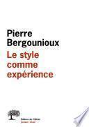 Le Style comme expérience