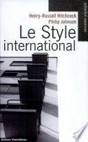 Le style international