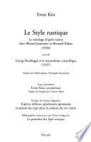 Le Style Rustique