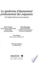 Le syndrome d'épuisement professionnel des soignants