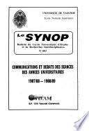 Le Synop