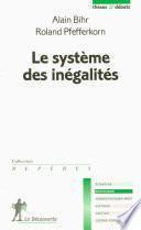 Le système des inégalités