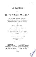 Le système du gouvernement américain