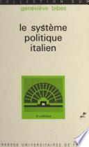 Le système politique italien