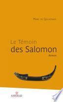 Le témoin des Salomon