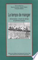 Le temps de manger