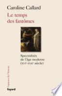 Le temps des fantômes